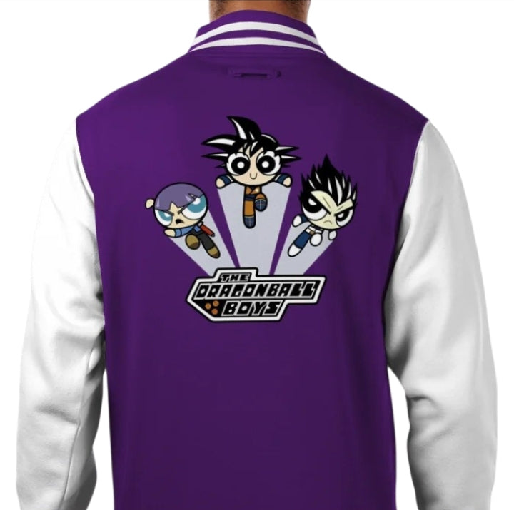 Dragonball Z & Power Puff Girls - Dragonball Boys Varsity Jacket