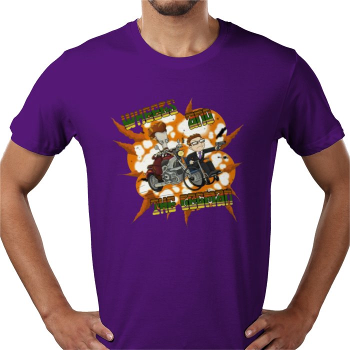 American Dad - Wheels And The Leg Man T-shirt