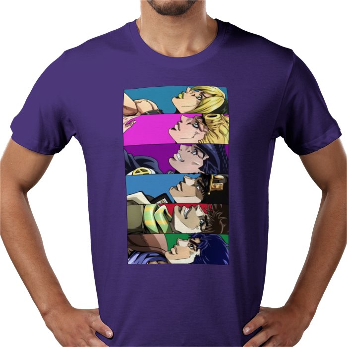 JoJo's Bizarre Adventure - Side Collage T-Shirt