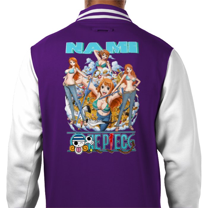 One Piece - Nami Theme 1 Varsity Jacket