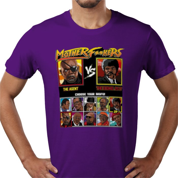 Samuel Jackson & Street Fighter - Mother F**kers T-shirt