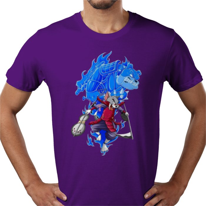 Tom & Jerry & Naruto - Tom/Madara T-shirt