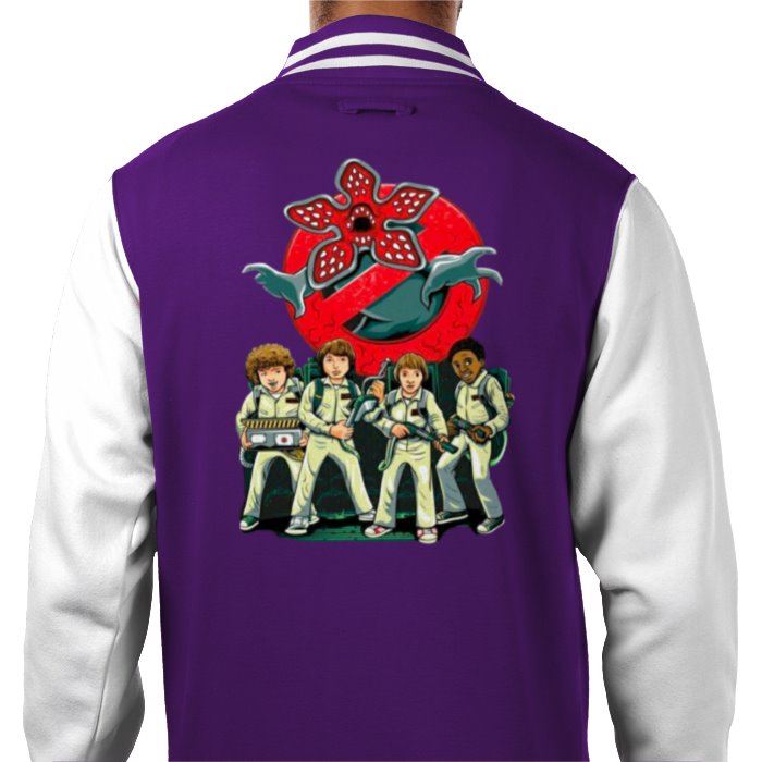 Stranger Things & Ghostbusters - Stranger Busters Varsity Jacket