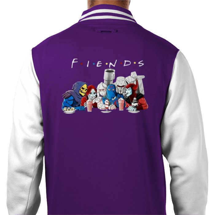 Cartoon Mashup & F.R.I.E.N.D.S - The F.I.E.N.D.S Varsity Jacket