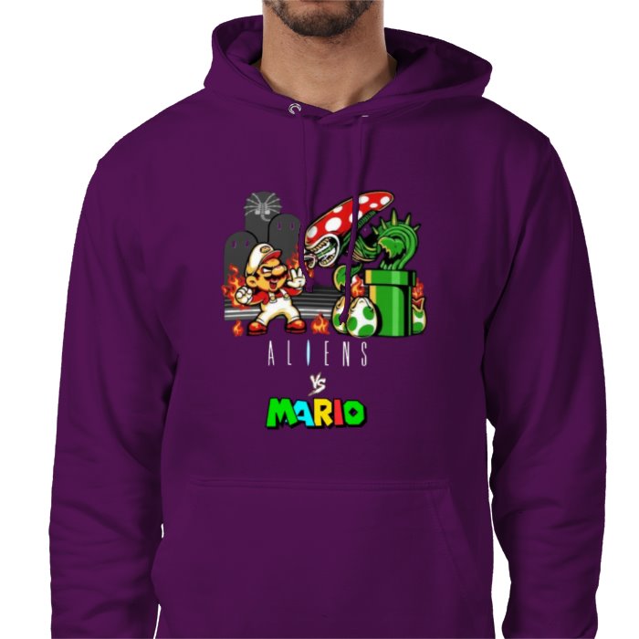 Super Mario x Aliens - Aliens Vs Mario Value Hoodie