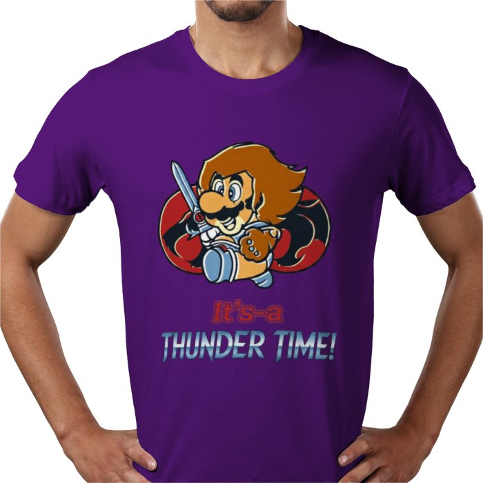 Super Mario x Thundercats - It's-a Thunder Time! T-shirt