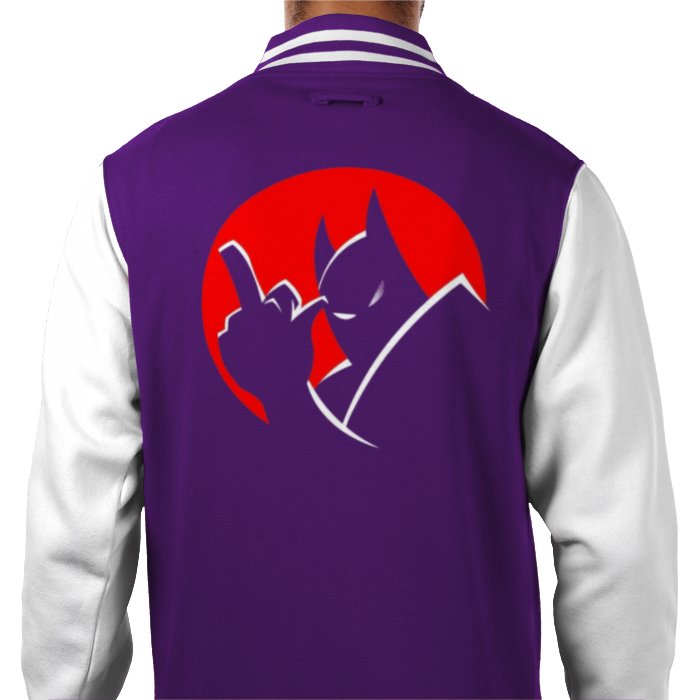 Batman - Rude Logo Varsity Jacket