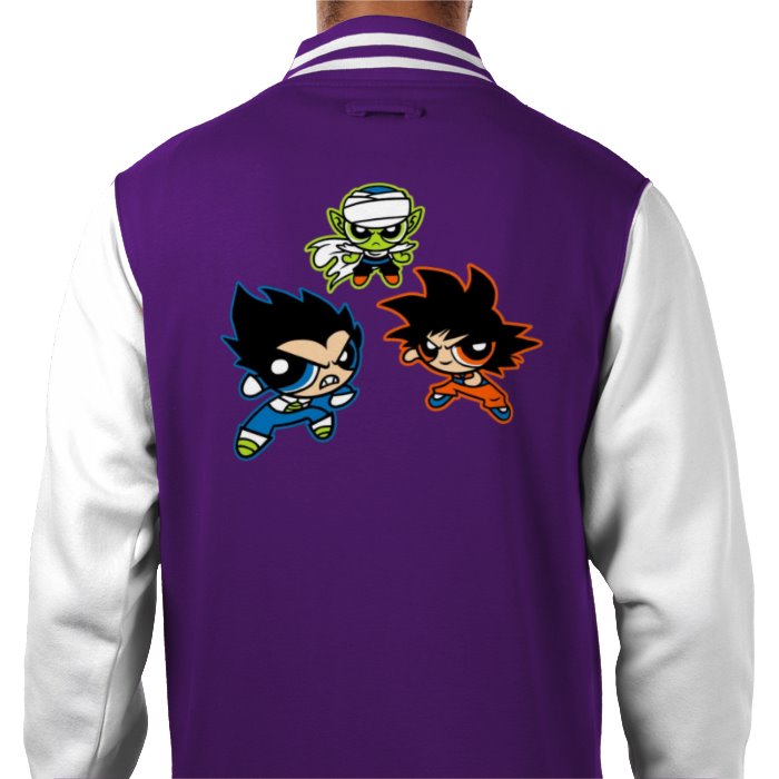 Dragon Ball Z & Powerpuff Girls - Powerpuff Z Varsity Jacket