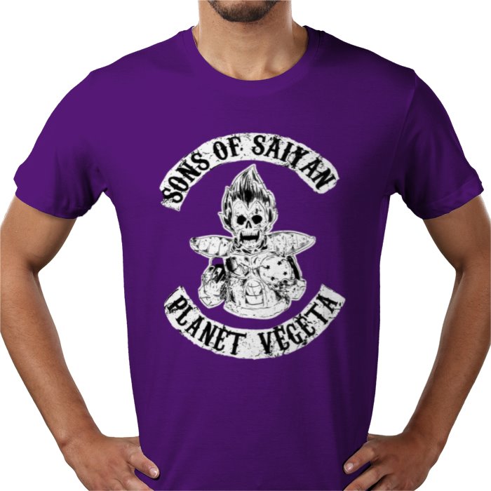 Dragonball Z & Sons Of Anarchy - Sons Of Saiyan's T-shirt