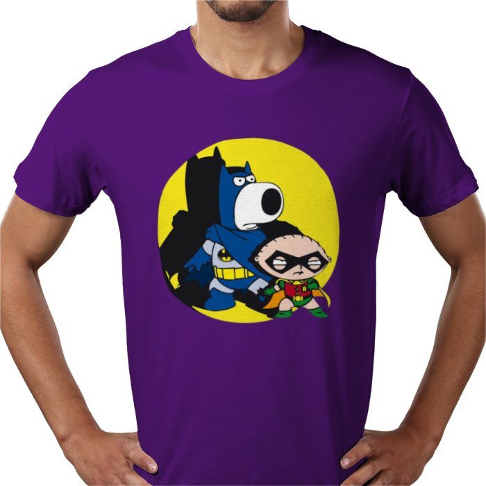 Family Guy & Batman - Batman & Robin T-shirt