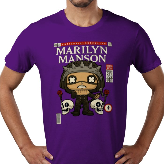 Marylin Manson - Chibi Marylin T-Shirt