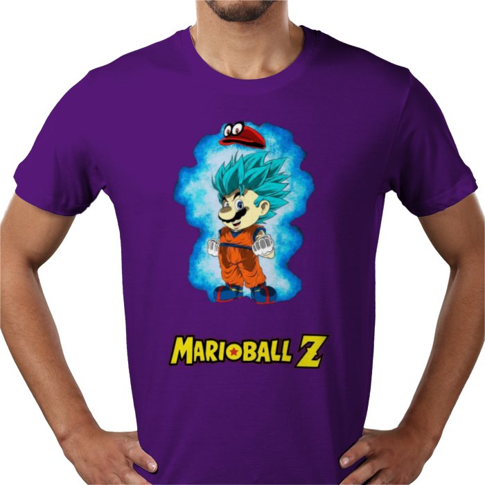 Super Mario x Dragonball Z - Super Saiyan Mario T-shirt