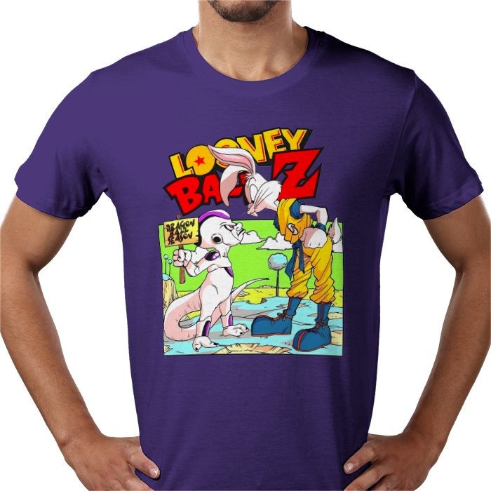 Looney Tunes x Dragon Ball Z Parody T-Shirt