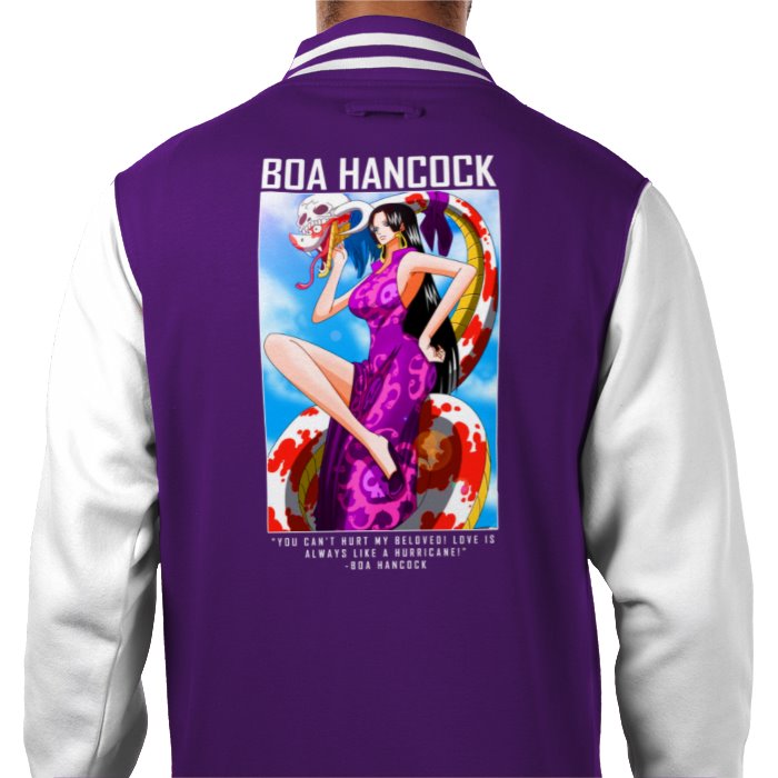 One Piece - Boa Hancock Theme 3 Varsity Jacket