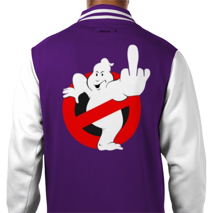 Ghostbusters - Rude Logo Varsity Jacket