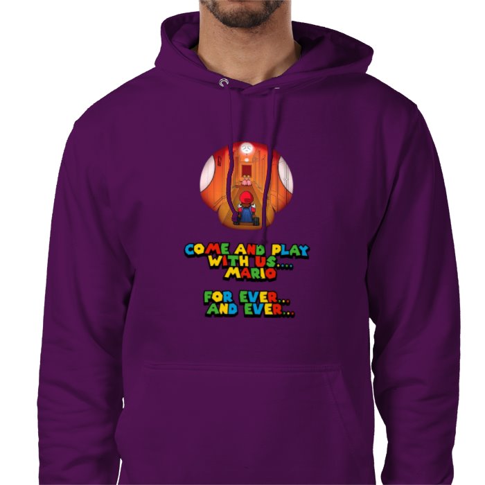 Super Mario x The Shinning - Come Play With Us Value Hoodie