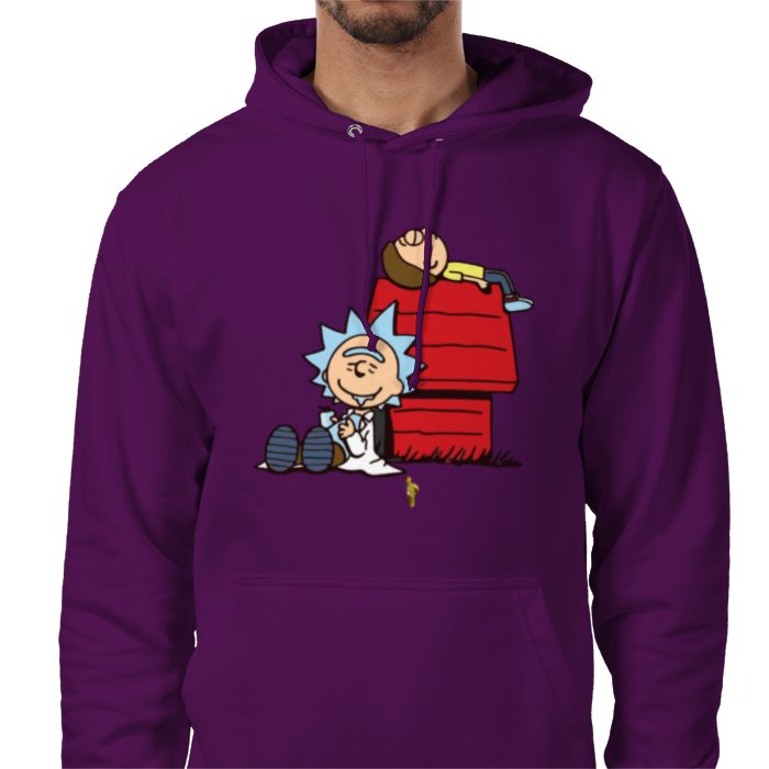 Rick & Morty & Snoopy - Chilling Value Hoodie