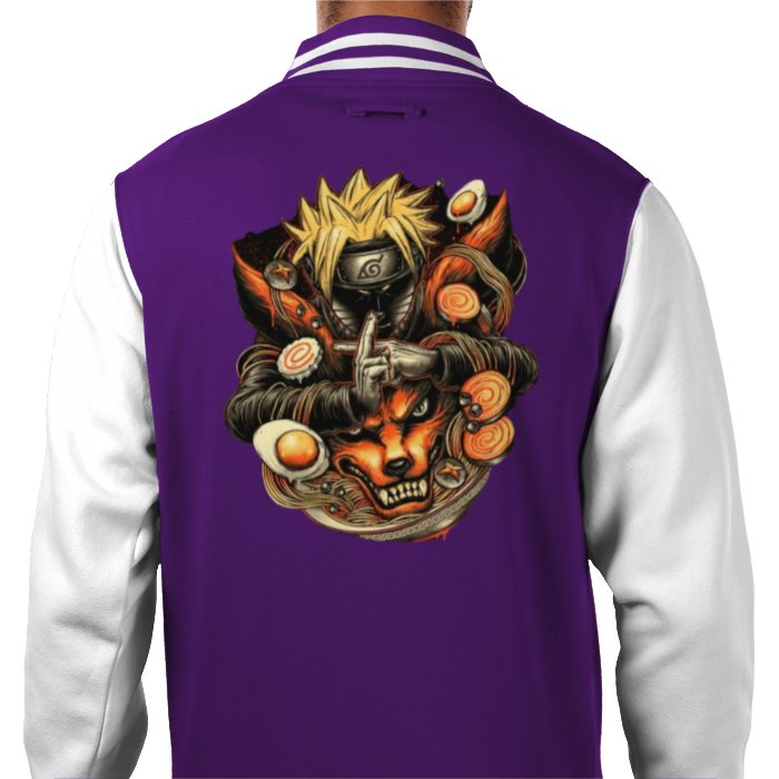 Naruto - 9 Tails Ramen Varsity Jacket