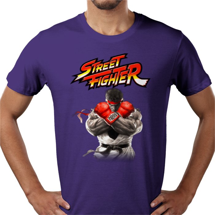 Street Fighter — Ryu Defence Stance T-Shirt
