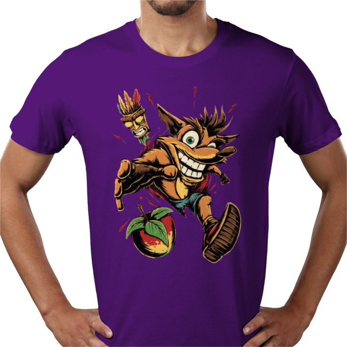 Crash Bandicoot Theme T-Shirt