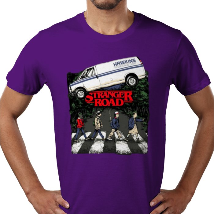 Stranger Things & The Beatles - Abbey Road T-shirt