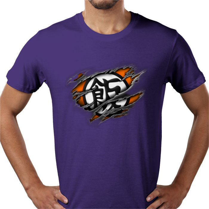 Dragonball Z - Ripped Logo T-shirt
