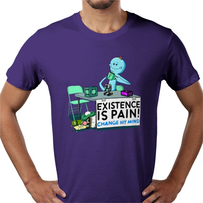 Rick & Morty - Life is Pain... Change My Mind T-Shirt