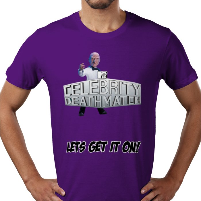 Celebrity Death Match - Lets Get It On T-shirt