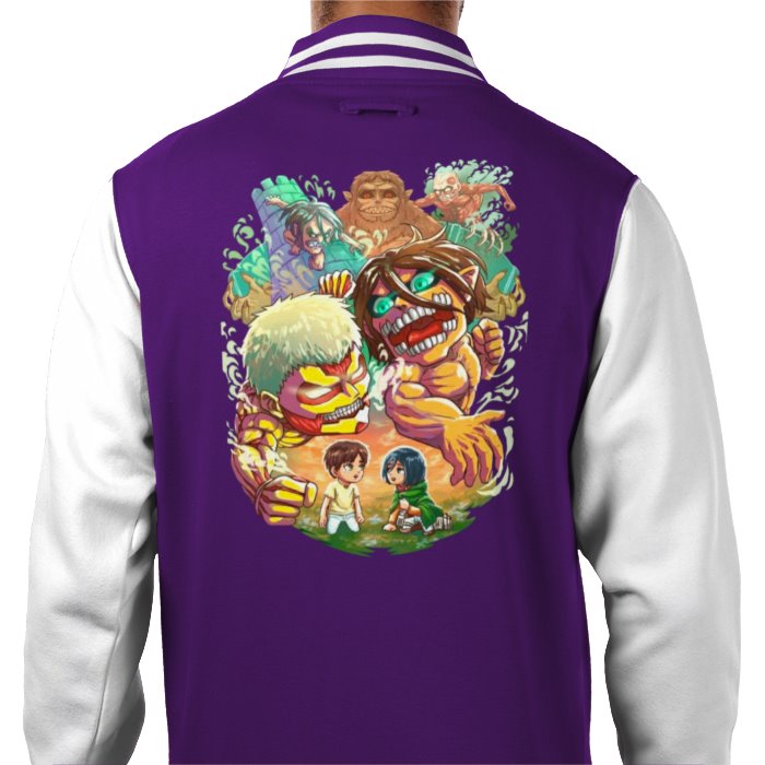 Attack On Titan - Theme 4 Varsity Jacket