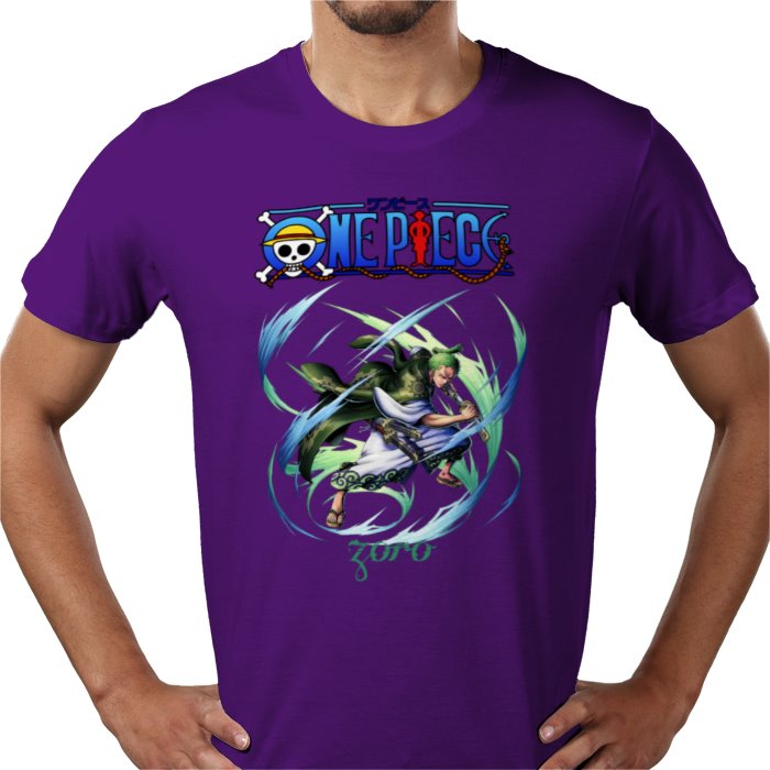 One Piece - Zorro Theme 4 T-Shirt