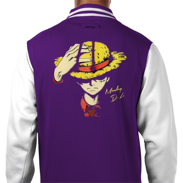 One Piece - Luffy Theme 7 Varsity Jacket