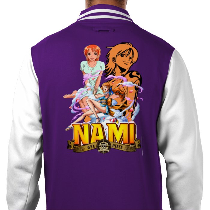 One Piece - Nami Theme 4 Varsity Jacket