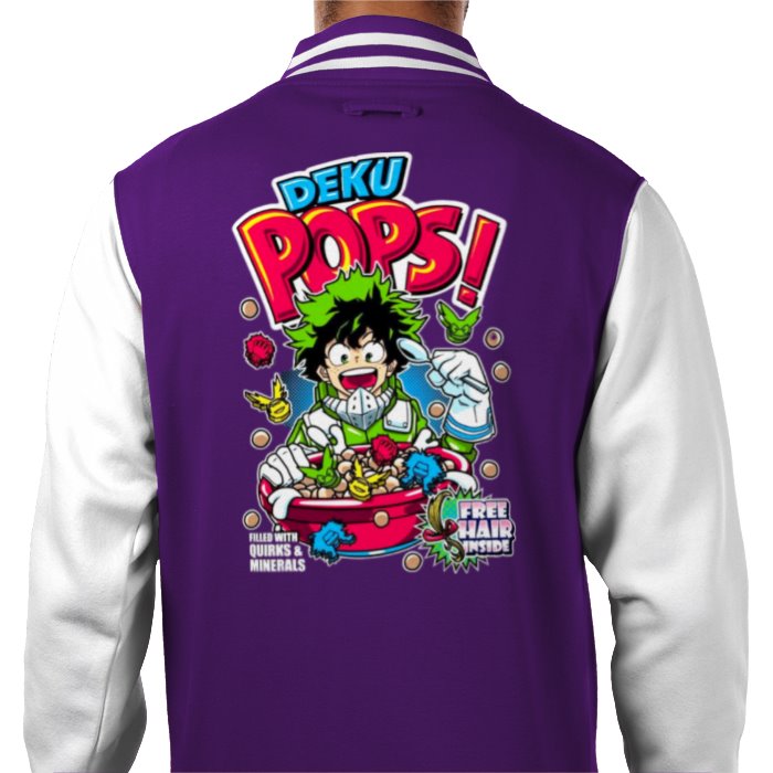 My Hero Academia - Deku Pops Varsity Jacket