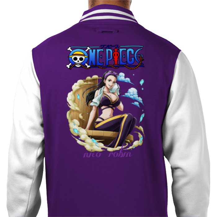 One Piece - Nico Robin Theme 3 Varsity Jacket