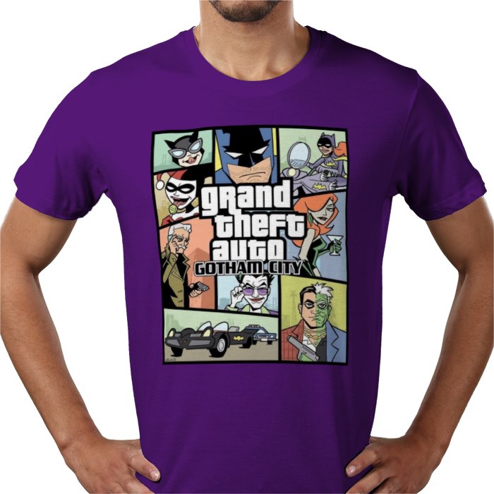 Batman & Grand Theft Auto - Grand Theft Auto Gotham T-shirt