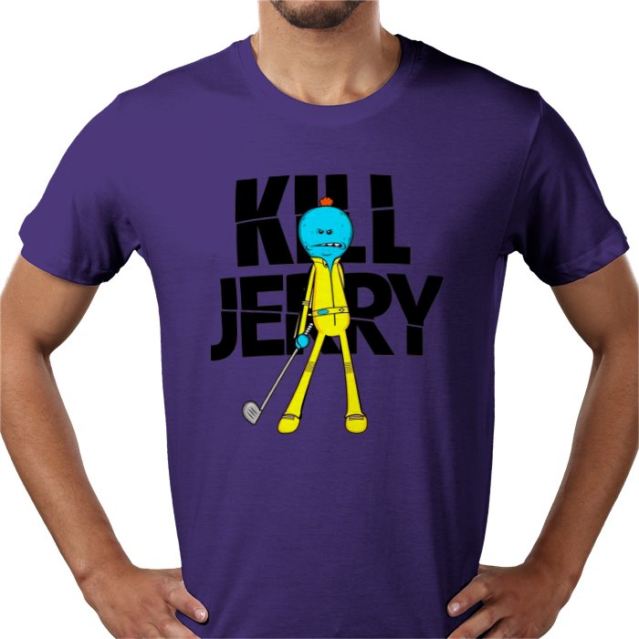 Rick & Morty x Kill Bill Parody - Kill Jerry T-Shirt