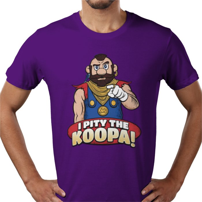 The A Team & Super Mario Bro's - I Pity The Koopa T-shirt