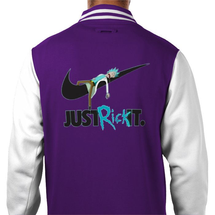 Rick & Morty - Just Rick It Varsity Jacket