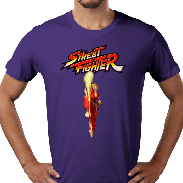 Street Fighter — Ken Dragon Punch T-Shirt