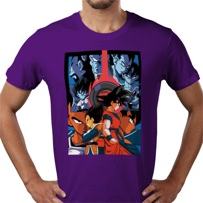 Dragonball Z - Saiyan Theme 3 T-shirt