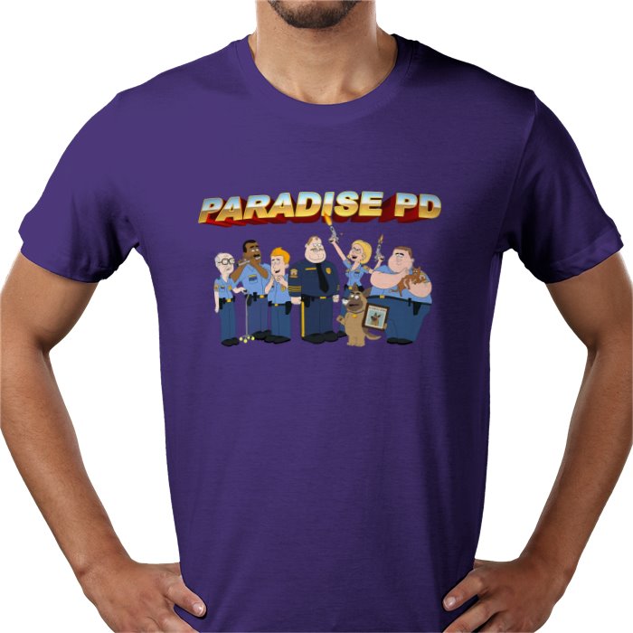 Paradise PD Character Crew T-Shirt