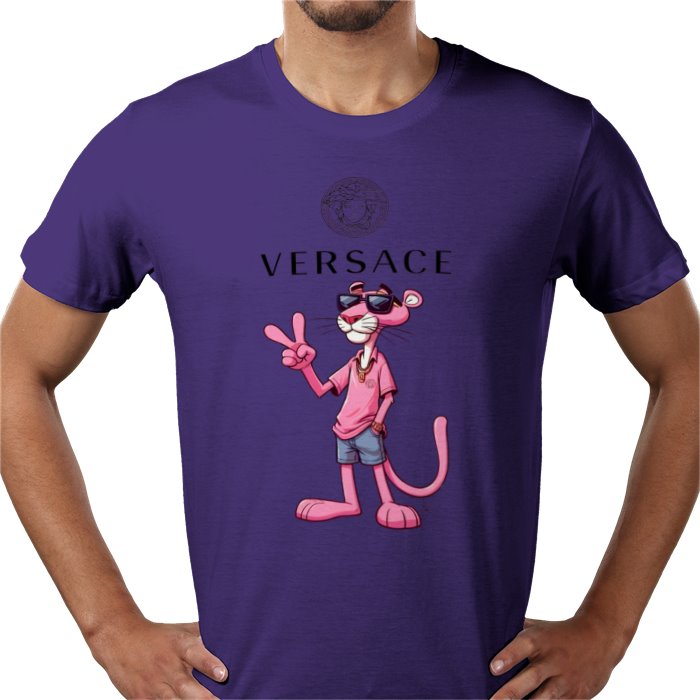 Pink Panther x Versace Parody T-Shirt