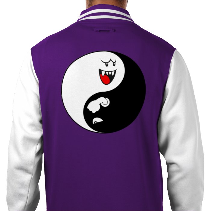 Super Mario Bro's - Ying Yang Varsity Jacket