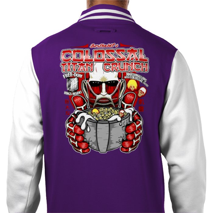 Attack On Titan - Theme 3 Varsity Jacket