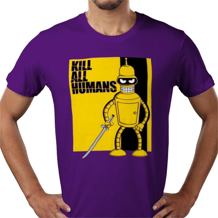 Futurama x Kill Bill - Kill All Humans T-shirt