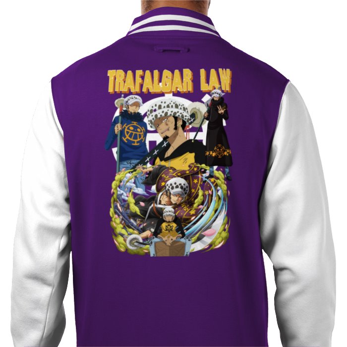 One Piece - Law Theme 1 Varsity Jacket