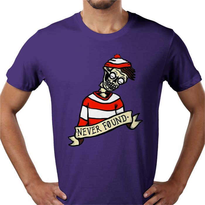 Wheres Wally - Never Found T-shirt