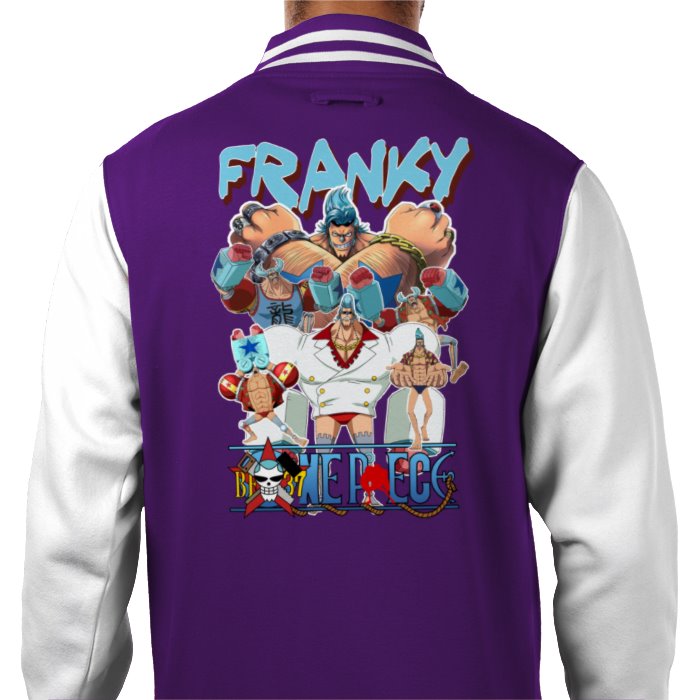 One Piece - Franky Theme 4 Varsity Jacket