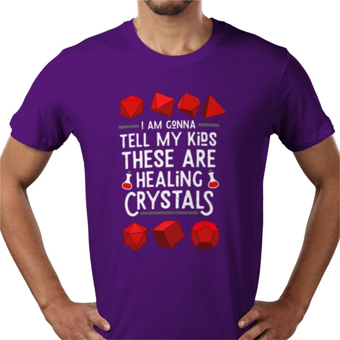 Dungeons & Dragons Healing Crystals T-Shirt