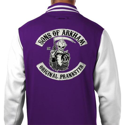 Batman x Sons Of Anarchy - Sons Of Arkham Varsity Jacket